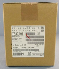 Fanuc A06B-2239-B200#0100 AiS 12 AC Servo Motor Factory Sealed NOS