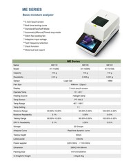 Digital Halogen Moisture Analyzer 110g 0.001g High Precision Lab Moisture Tester