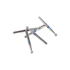 50 pcs Dental Diamond Ball Round burs Medium FG 1.6mm for High Speed Handpiece