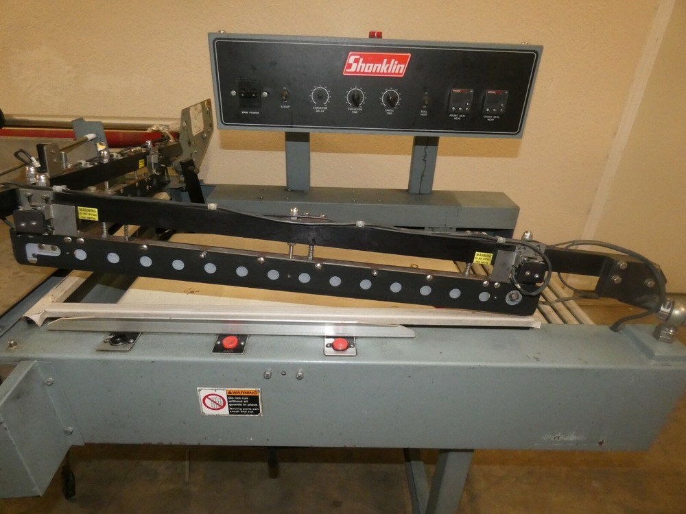 Shanklin S-24B Semi-Automatic L-Sealer, Right Feed