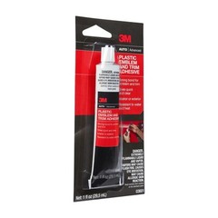 3M Plastic Emblem and Trim Adhesive, 03601, 1 oz