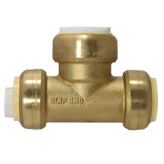 1 Pcs XFITTING 1″ CTS x 1″ CTS x 1″ PVC Push Fit Tee, Push To Connect Tee