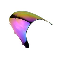 Double Bubble Windshield for 2003-2004 ZX-6R ZX636 Deep-Iridium