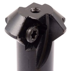 45 DEGREE 1″ X 3/4 SHANK 2-INSERT INDEXABLE CHAMERING END MILL (2076-0001)