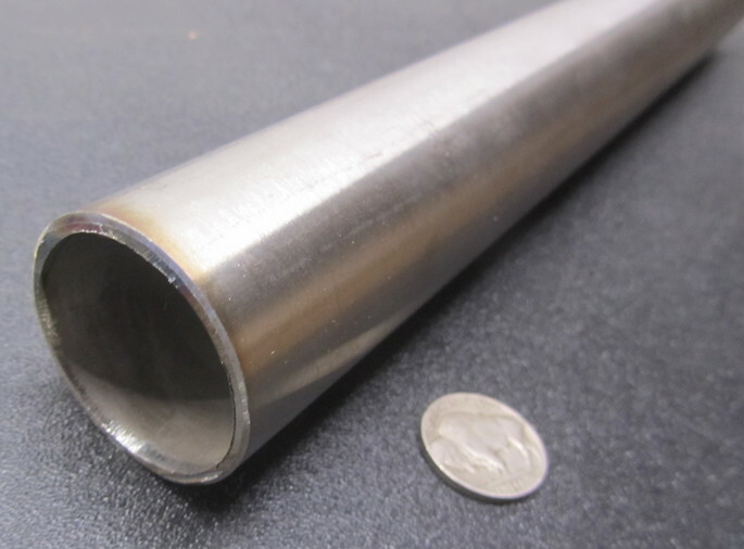 304 Stainless Steel Tube 1.50 OD x 1.334″ ID x .083″ Wall x 5 Foot Length