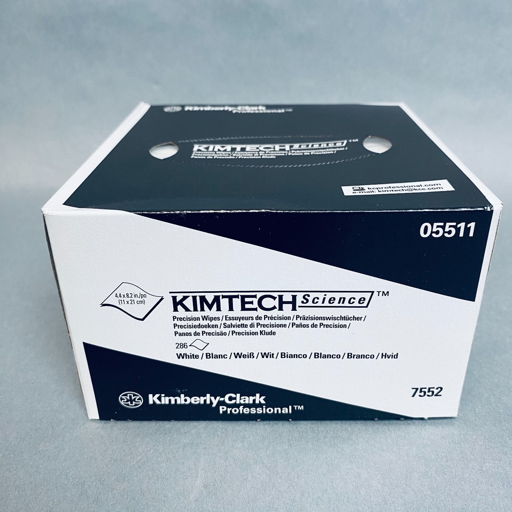Kimberly-Clark Dry Wipes Low Lint Case of 60 Boxes with 286 Wipes Each