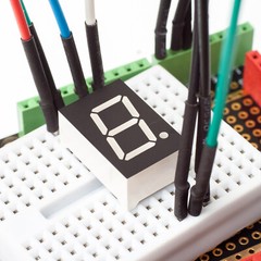 20Pcs Common Cathode 7Segment 10Pin 1Bit 3.3V 0.56″ LED Display White