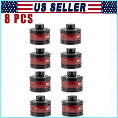 40mm Gas Mask Filters – Full Face Respirator Mask Cartridge for Paint