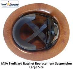 MSA Skullgard Fas-Trac III Replacement Suspension – Large Size