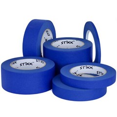 Painters Masking Tape Blue 30 Roll Case Of 1.5″ x 60 yards (36mm x 55m) STIKK