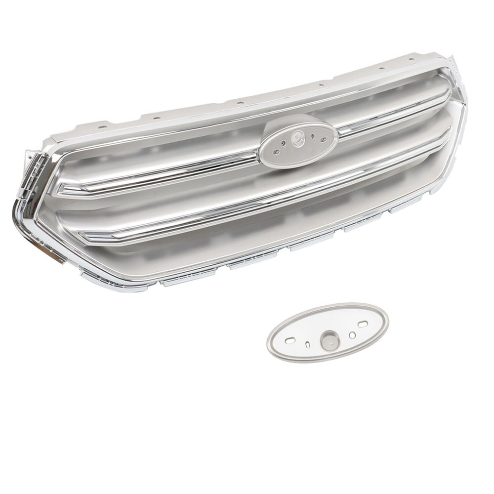 Front Hood Upper Horizontal Chrome Grille 2017-2019 Escape