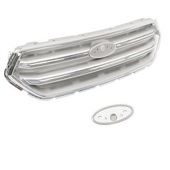 Front Hood Upper Horizontal Chrome Grille 2017-2019 Escape