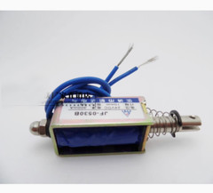 JF-0530B DC 24V 300mA 5N/10mm Pull-Push-Type Reset-Style Solenoid Electromagnet