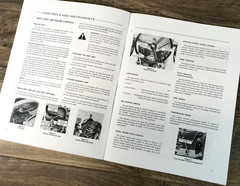 Ford 2000 3000 4000 5000 Tractor Operators Owners Manual All Purpose Lcg W/ Log
