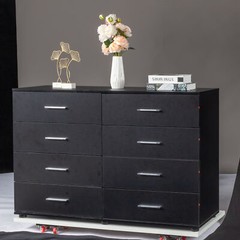 LEADZM 8 Drawers Dresser, Dresser Chest of Drawers for Home Office