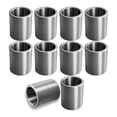 10 Pc Stainless Steel Reducer Bushing Spacer 1/2″ to 3/8″ Standoff Adapter