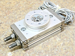 SMC MSQB30A Pneumatic Rotary Actuator 190 Degrees With Stroke Adjustments