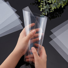 20 Pcs Clear PVC Plastic Sheets 8.25×11.75 Inch for Crafts and Displays