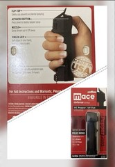 MACE POLICE DEFENSE Pepper Spray SAFETY SECURITY ATTACK guard FLIPTOP Self Home