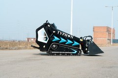 4-in-1 Bucket Attachment for Mini Skid Steer Fits TYPHON STOMP X1300 & STOMP 509