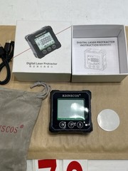 RDINSCOS PT181 Digital Laser Protractor – Angle Finder Gauge with Backlight