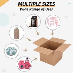 Shipping Boxes Mailers 6x6x6 inches Corrugated Cardboard Small Packing Kraft …
