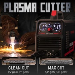 YESWELDER CUT-50DS Plasma Cutter 50Amp, 110/220V Dual Cut-50ds