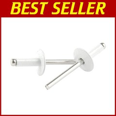 White Steel Large Head Rivet Kit – 1/4″ to 3/8″ Range