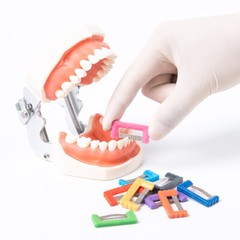 10pcs Orthodontic IPR Strips Dental Interproximal Reduction Enamel Strip Kits