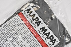 Lot of 10 Mapa Professional Technic 401 Neoprene Flock Chemical Gloves Size 9