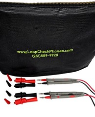 Loop Check Phones™ Continuity Test Electrician Phones™ with MAGNETS TE002-M