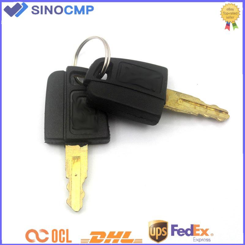 2X 5P8500 5P-8500 Ignition Keys For Caterpillar Heavy Equipment Parts 2 YEAR WTY