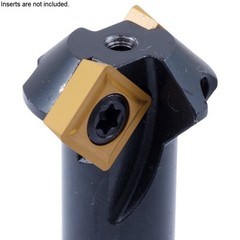 45 DEGREE 1″ X 3/4 SHANK 2-INSERT INDEXABLE CHAMERING END MILL (2076-0001)