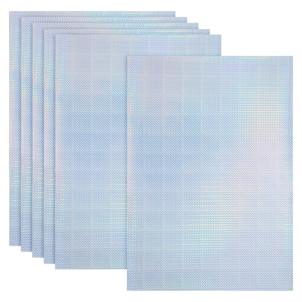 12x8in Printable Holographic Sticker Paper 6 Sheets Reptile Pattern