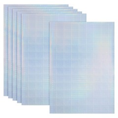 12x8in Printable Holographic Sticker Paper 6 Sheets Reptile Pattern