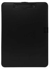 Clipboard Faux Leather Single Black