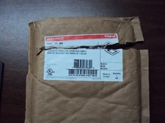 🔴Wiremold 817TCAL-BK 1-Gang Carpet/Tile Flange Black‼️