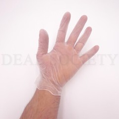 Powder Free Vinyl Gloves, Disposable, Latex Free, XLARGE Size, 200 Gloves Total