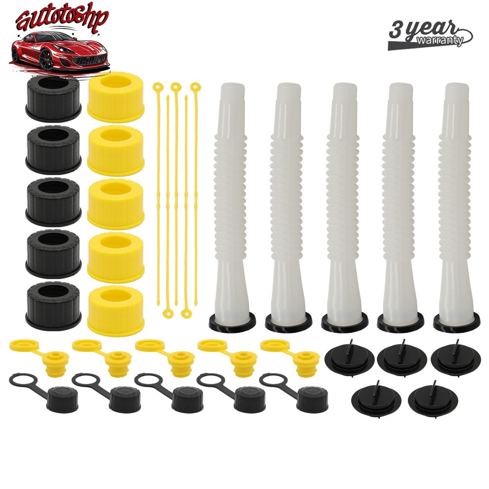 5 SETS Gas Can Spout Fit For Blitz Midwest Scepter Briggs&Stratton Replacement
