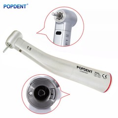 NSK Style LED Dental Electric Handpiece 1:5 Contra Angle Fiber Optic High Speed