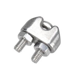 YAMASO 20PCS 1/8 Inches M3 Stainless Steel Wire Rope Cable Clip Clamp