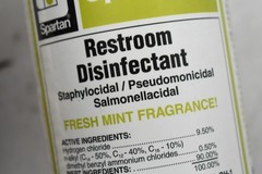 Spartan SparCling Restroom Disinfectant Fresh Mint 32oz Quart Bottles Case 10