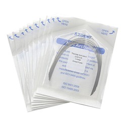 5Packs Dental Orthodontic Heat Thermal Activated Niti Rectangular Arch Wires
