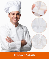 Chef’S Hats Adjustable Elastic Baker Kitchen Cooking Chef Cap for Adult/Kids