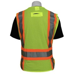 3M Class 2 High Visibility Reflective Safety Yellow Vest Medium Large X-Large XL