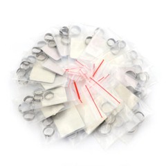 10Bag Dental Orthodontic Molar Bands Buccal Tube Roth 022 1st U1/L1 U2/L1 U3/L2