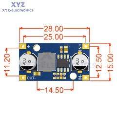 DC-DC 6V-30V to 5V/9V/12V Step-down Power Supply Module Mini Buck Module 3A