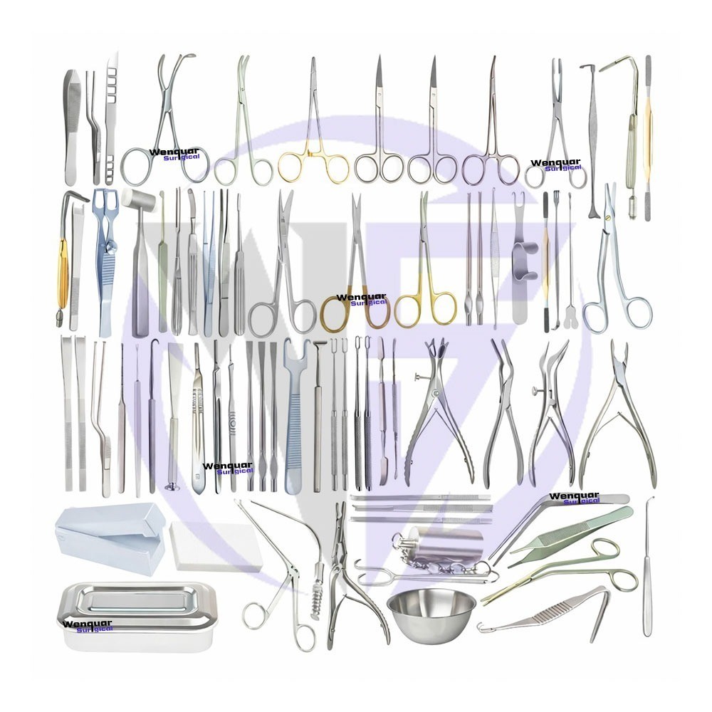 Nose Major Plastic Surgery Set Nasal ENT Basic Rhinoplasty of 81 Pcs