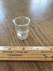 Rare Pyrex No. 1000 Beaker 15ml 15 ml Size. Unusual Measuring Cup
