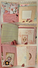 Sweet Junk Journal Perfect for Young Lady Handmade 100+ pages Shabby Chic